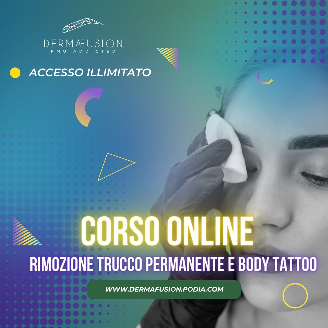 Corso Online "Rimozione Trucco Permanente e Body Tattoo"