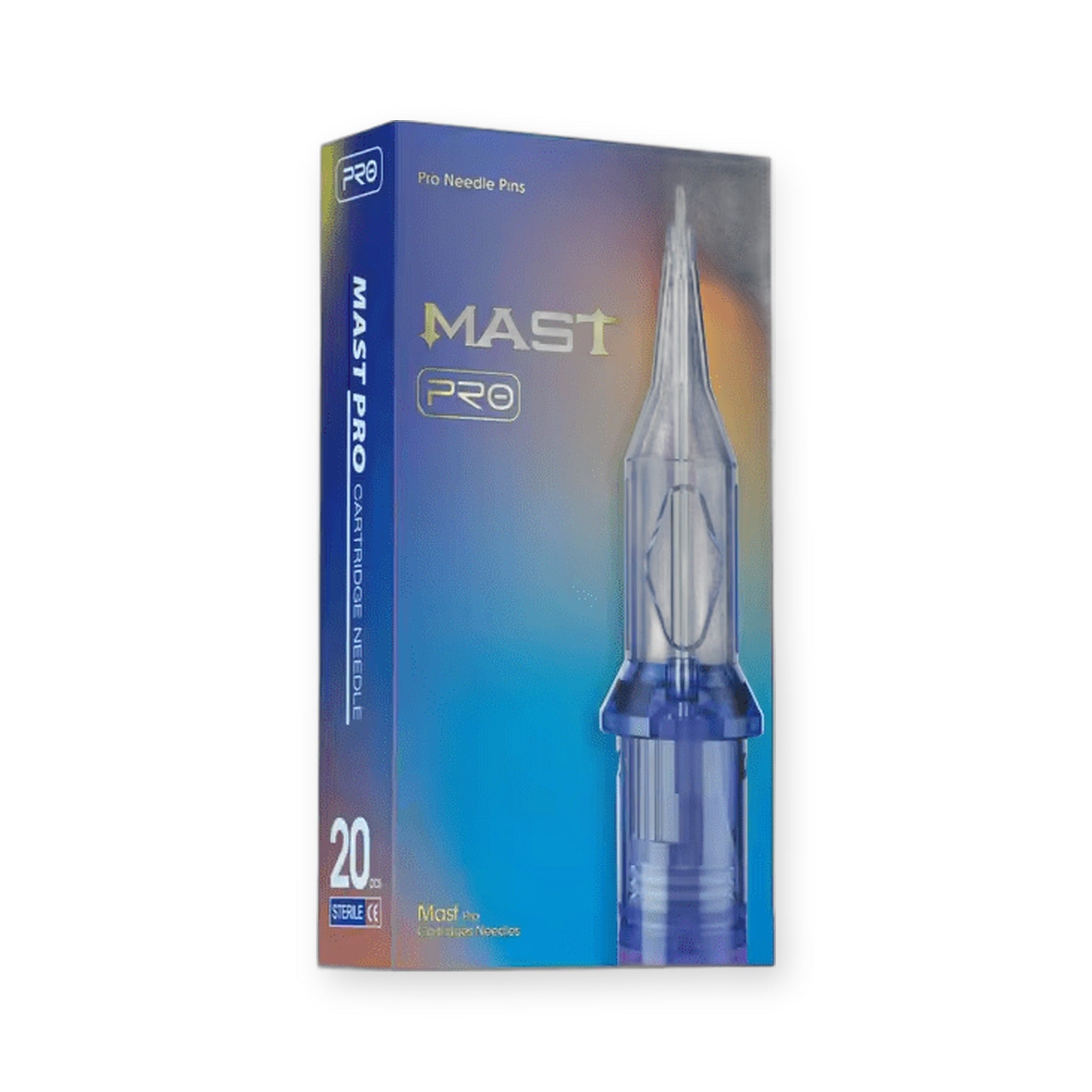 Aghi cartuccia sterili monouso per dermografo PMU — MAST PRO Round Liner (trucco permanente) - Dermafusion