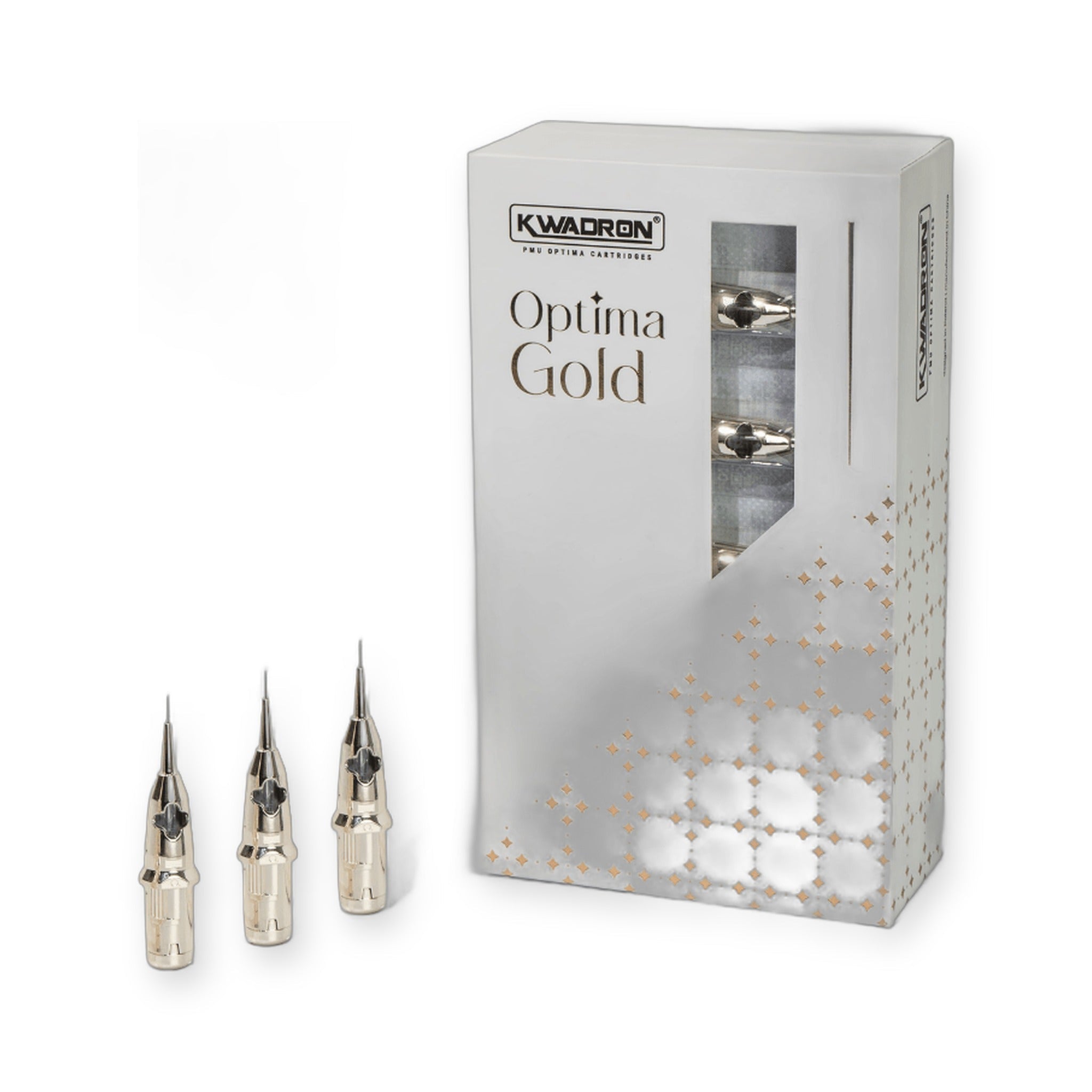 Cartucce Kwadron Optima Gold — PMU dermografo precision liner - Dermafusion