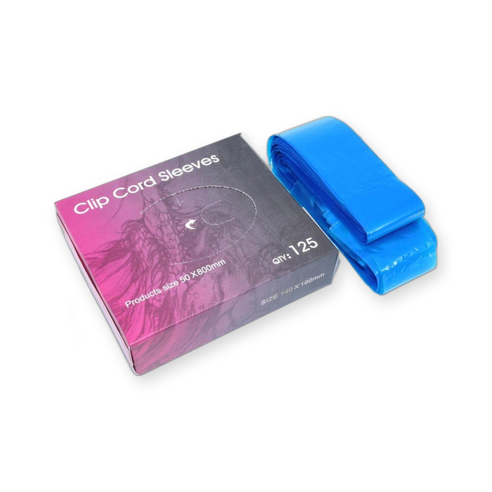Copricavi monouso (Clip cord sleeve) — 125 pz, 5x116 cm - Dermafusion