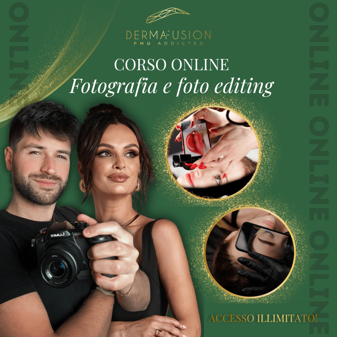 Corso online "Fotografia e foto editing" - Dermafusion