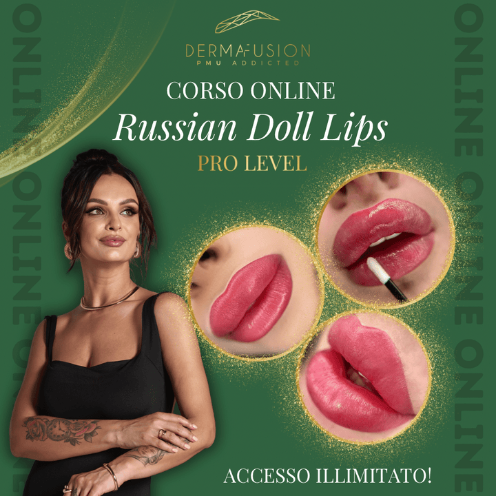 Corso online "Russian Doll Lips PRO LEVEL" - Dermafusion