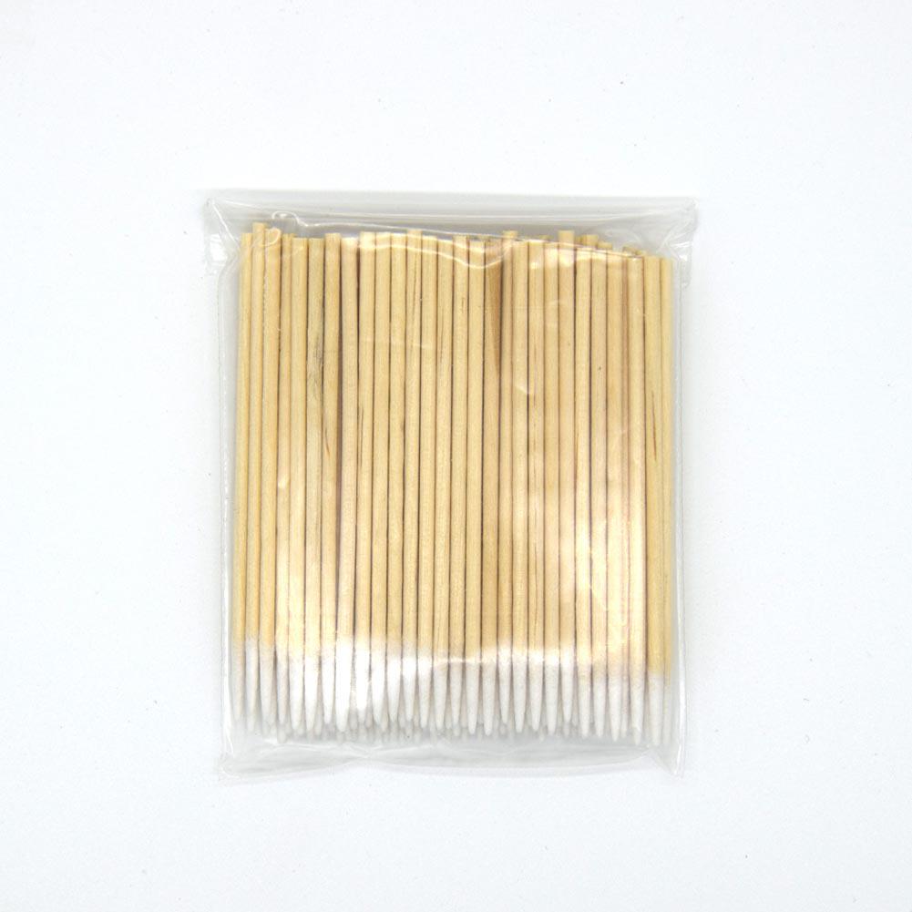 Cotton swab with a thin tip