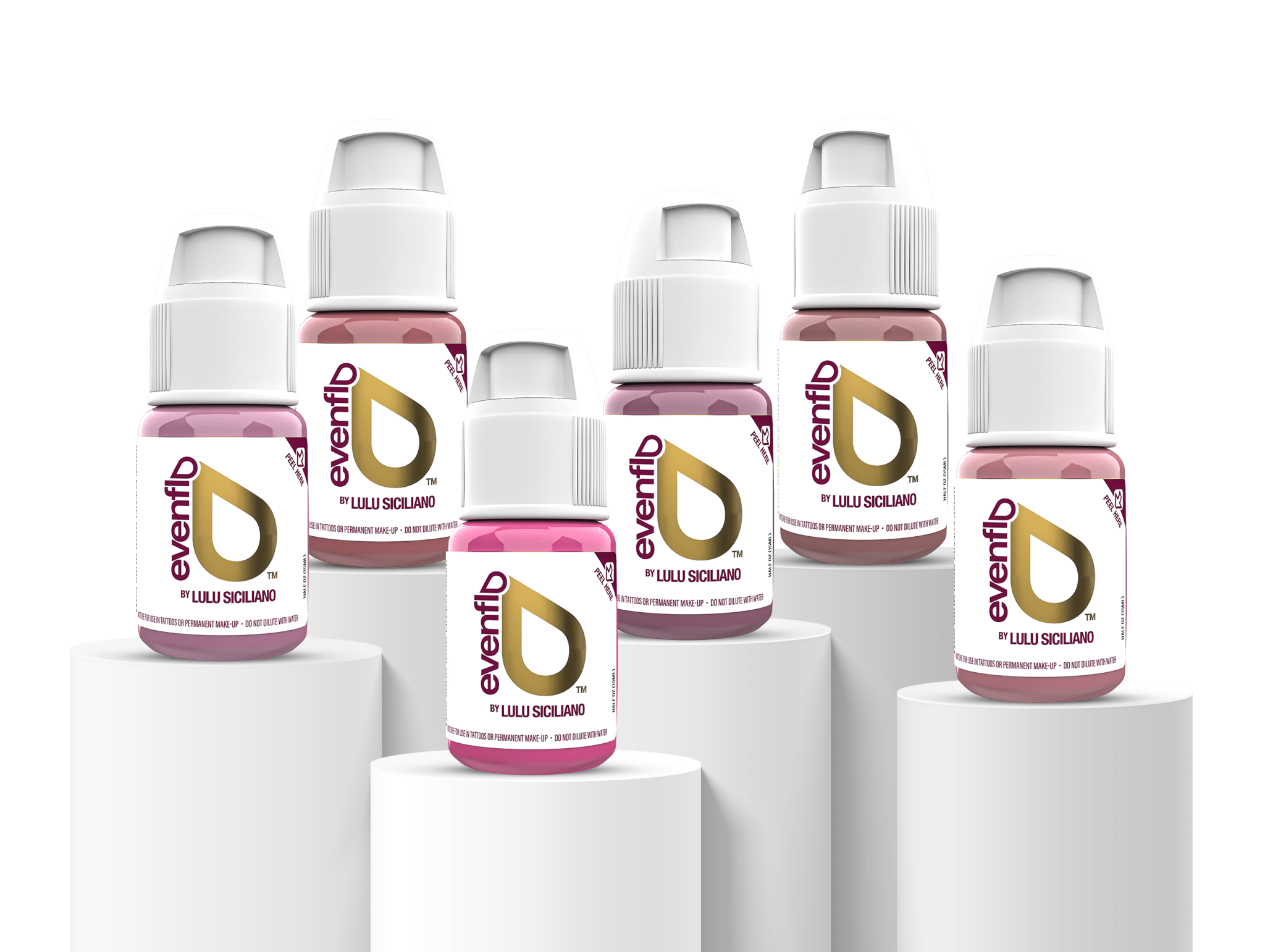 Evenflo True Lips - Set di Pigmenti per Labbra - Dermafusion