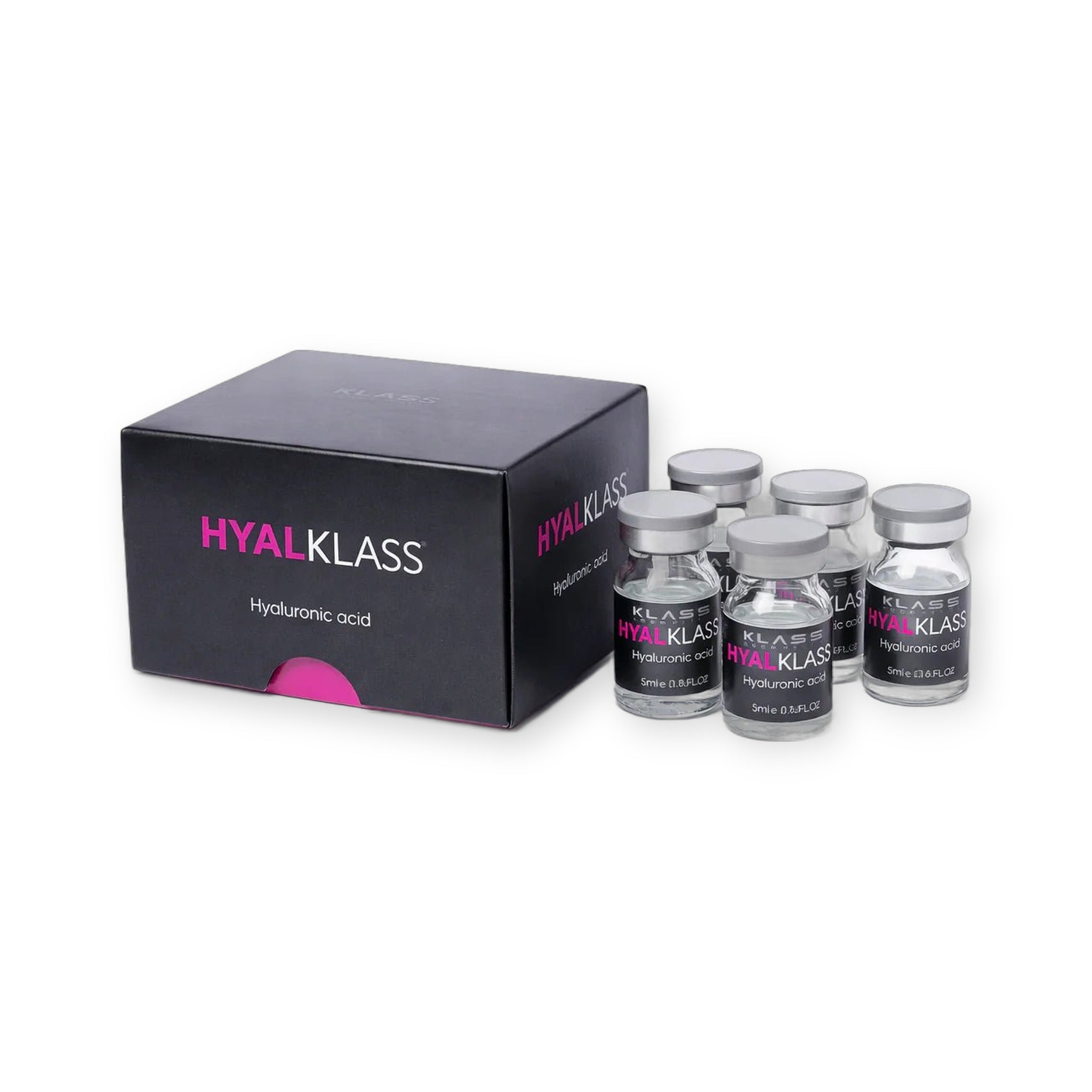 Hyalklass 5x5 ml acido ialuronico biorivitalizzante per microneedling - Dermafusion