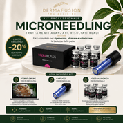 Kit Microneedling COMPLETO — Corso + Cartucce 36P + Hyalklass - Dermafusion