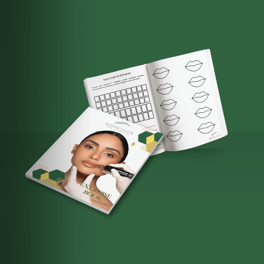Libro di esercizi per dermopigmentazione (versione E-BOOK) - Dermafusion