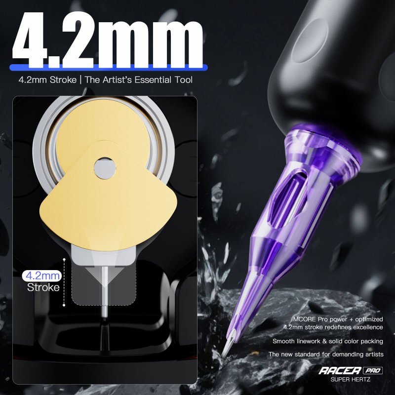 Mast Racer Pro — Dermografo wireless corsa 4,2 mm - Dermafusion