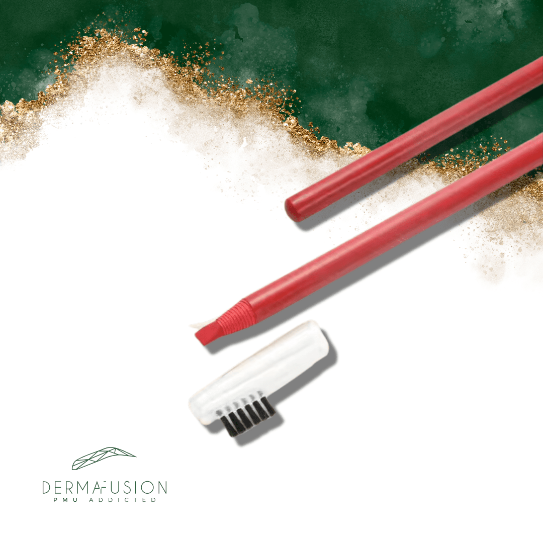 Matita microblading auto-temperante rossa - Dermafusion