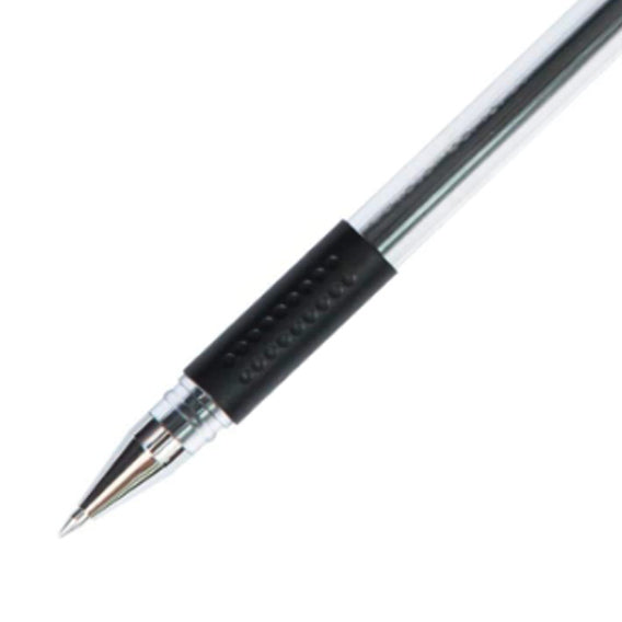 Black gel pen