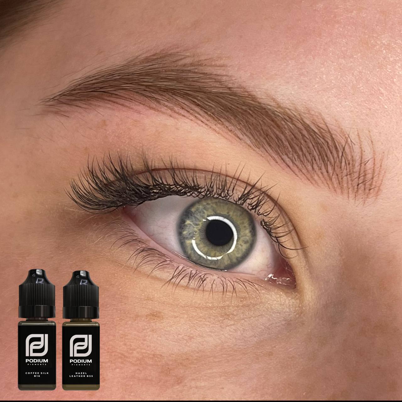 PODIUM - Hazel Leather B55 - pigmento sopracciglia - Dermafusion