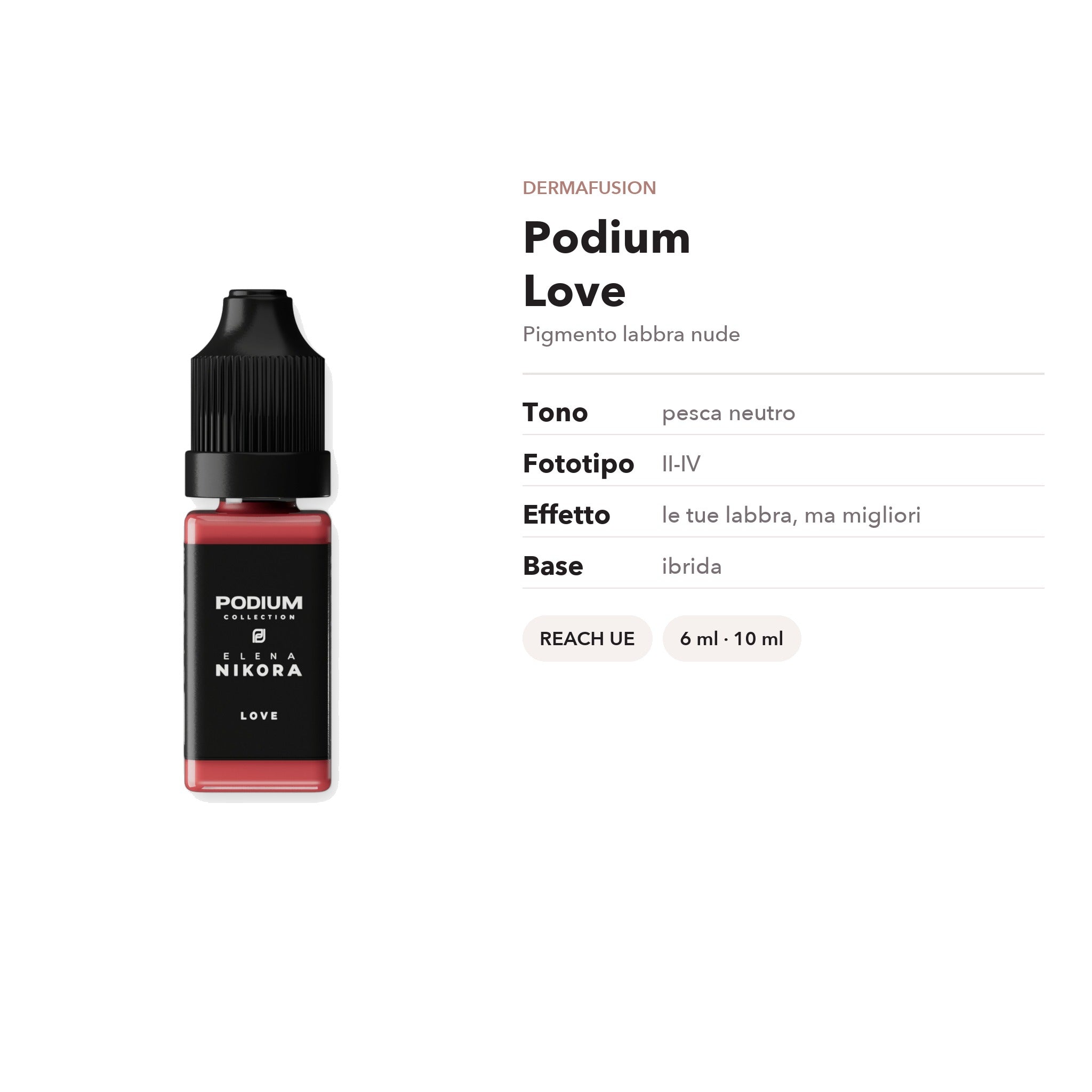 Podium Love — tono e fototipo - Dermafusion