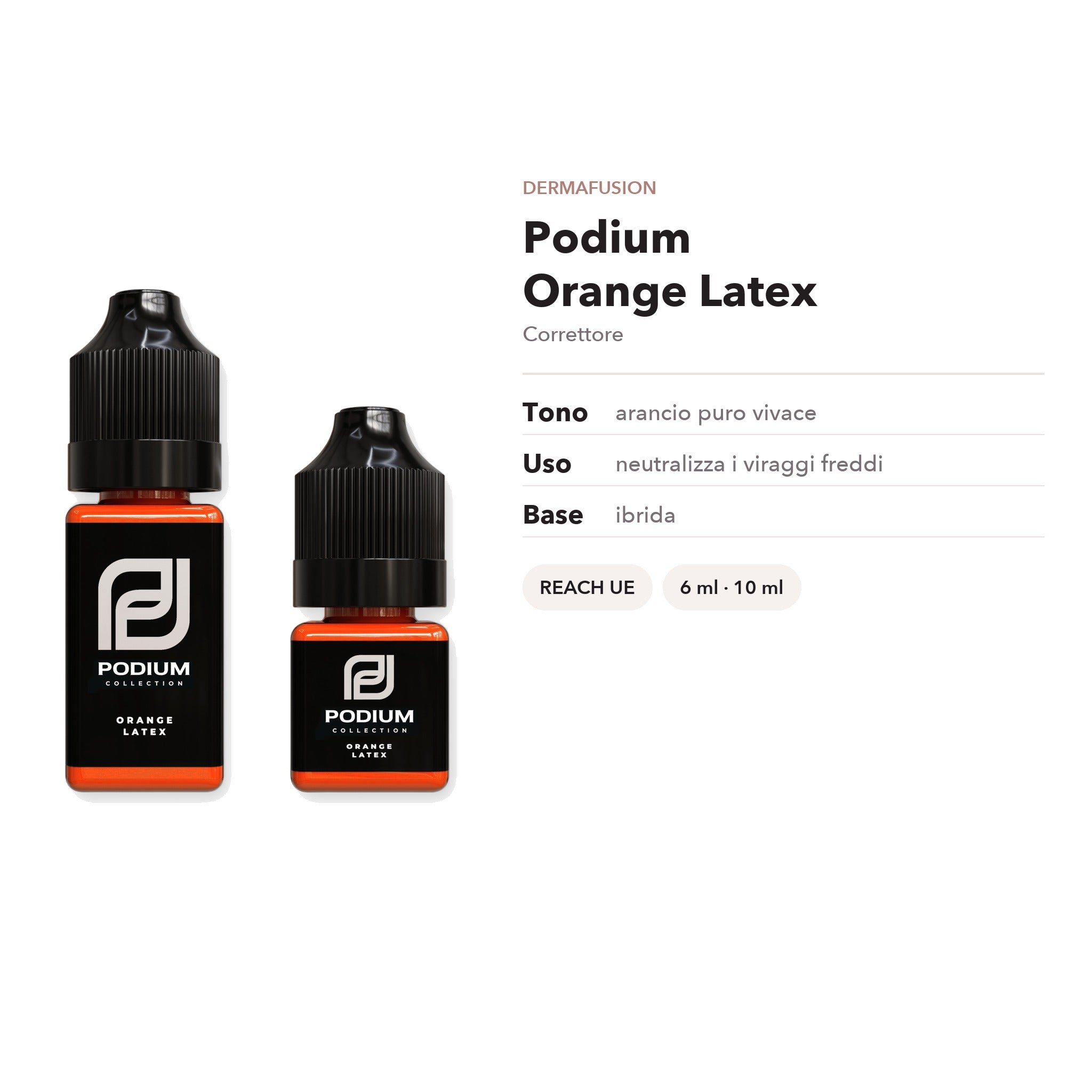 Podium Orange Latex — tono e fototipo - Dermafusion