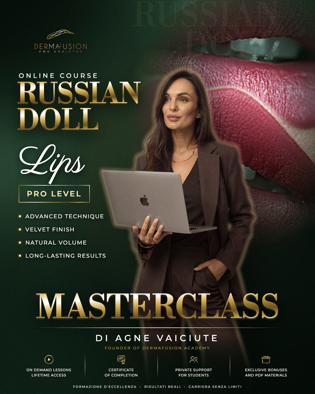 Russian Doll Lips PRO LEVEL (ENGLISH VERSION) - Dermafusion