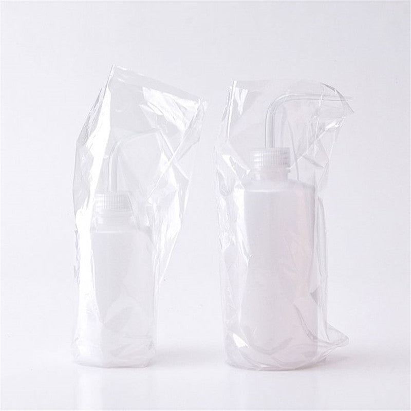 Transparent plastic spray bottle cover